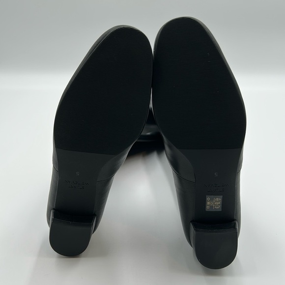 2075- Stuart Weitzman Over-the-Knee Boots Black Color Size 5 B NWT - Picture 8 of 14